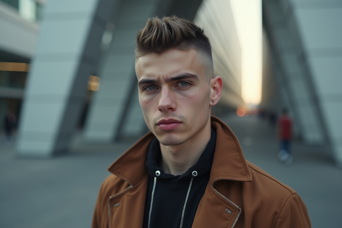 homme dégradé