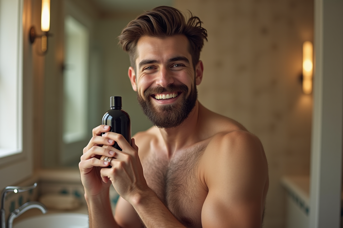 shampooing homme