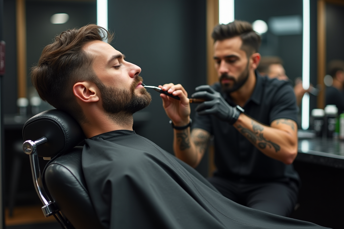 barbe visage