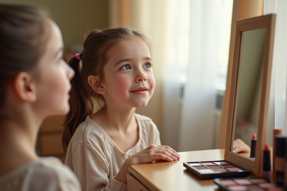 maquillage adolescent